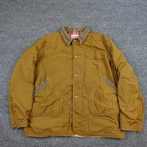 Vintage Trailblazer Winchester Jacket Mens XL Brown Canvas Hunting Chore 60s 70s